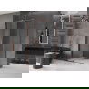 Mexen Velar kabina prysznicowa rozsuwana 110 x 90 cm, transparent, różowe złoto - 871-110-090-01-60