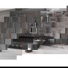 Mexen Velar kabina prysznicowa rozsuwana 120 x 75 cm, transparent, różowe złoto - 871-120-075-01-60