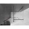 Mexen Velar kabina prysznicowa rozsuwana 120 x 70 cm, transparent, gun gray szczotkowany - 871-120-070-01-66
