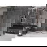 Mexen Velar kabina prysznicowa rozsuwana 130 x 75 cm, transparent, gun gray szczotkowany - 871-130-075-01-66