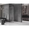 Mexen Velar kabina prysznicowa rozsuwana 140 x 85 cm, transparent, gun gray szczotkowany - 871-140-085-01-66
