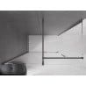 Mexen Velar kabina prysznicowa rozsuwana 140 x 85 cm, transparent, gun gray szczotkowany - 871-140-085-01-66