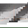 Mexen Velar kabina prysznicowa rozsuwana 160 x 85 cm, transparent, miedź szczotkowana - 871-160-085-01-65