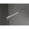 Mexen Velar ścianka prysznicowa rozsuwana Walk-in 90 x 200 cm, transparent 8 mm, chrom - 871-090-000-03-01