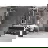 Mexen Velar ścianka prysznicowa rozsuwana Walk-in 75 x 200 cm, transparent 8 mm, biały - 871-075-000-03-20