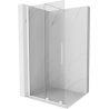 Mexen Velar ścianka prysznicowa rozsuwana Walk-in 120 x 200 cm, transparent 8 mm, biała - 871-120-000-03-20