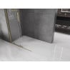 Mexen Velar ścianka prysznicowa rozsuwana Walk-in 70 x 200 cm, transparent 8 mm, złota - 871-070-000-03-50