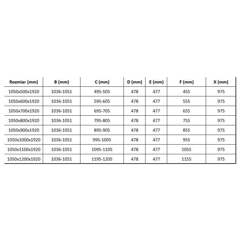 Mexen Lima kabina prysznicowa składana 105 x 110 cm, transparent, chrom - 856-105-110-01-00