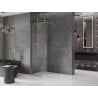 Mexen Velar ścianka prysznicowa rozsuwana Walk-in 130 x 200 cm, transparent 8 mm, złota - 871-130-000-03-50