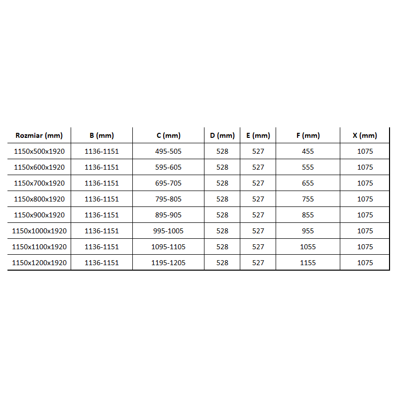 Mexen Lima kabina prysznicowa składana 115 x 110 cm, transparent, chrom - 856-115-110-01-00