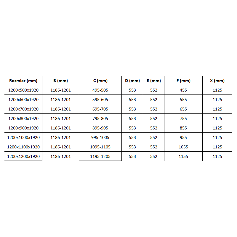 Mexen Lima kabina prysznicowa składana 120 x 80 cm, transparent, chrom - 856-120-080-01-00