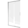 Mexen Fox parawan nawannowy 2-skrzydłowy przesuwny 100 x 150 cm, szron, chrom - 891-100-002-01-30