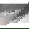 Mexen Velar parawan nawannowy 2-skrzydłowy rozsuwany 70 x 150 cm, transparent, biały - 896-070-000-01-20