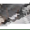 Mexen Velar parawan nawannowy 2-skrzydłowy rozsuwany 180 x 150 cm, transparent, różowe złoto - 896-180-000-01-60