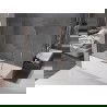 Mexen Velar parawan nawannowy 2-skrzydłowy rozsuwany 180 x 150 cm, transparent, różowe złoto - 896-180-000-01-60