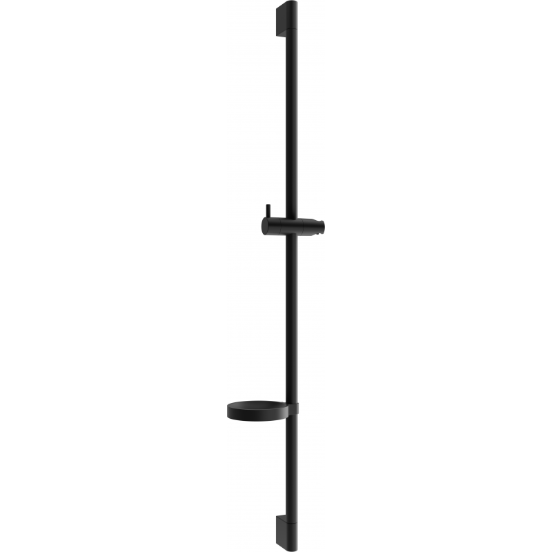 Mexen DS drążek prysznicowy z mydelniczką 90 cm, czarny - 79383-70