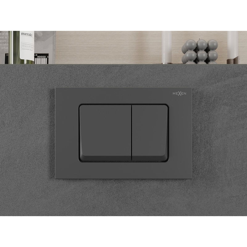 Mexen Fenix 10 XS przycisk spłukujący, gun gray - 601066