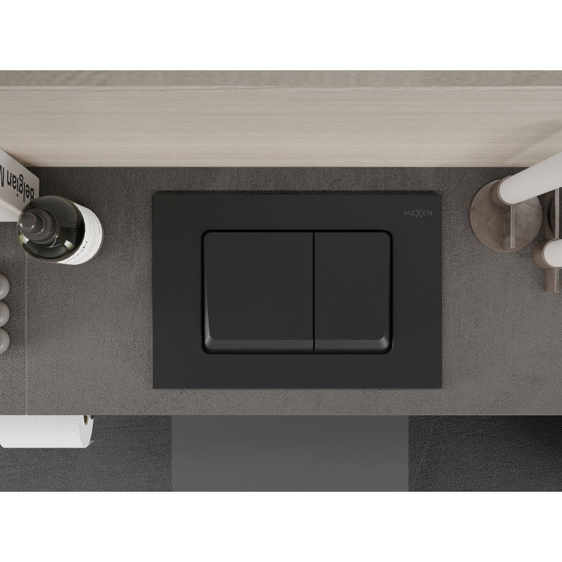 Mexen Fenix 10 XS przycisk spłukujący, gun gray - 601066