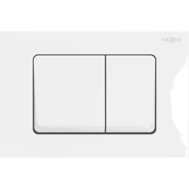 Mexen Fenix 10 XS przycisk spłukujący, biały matowy - 601020