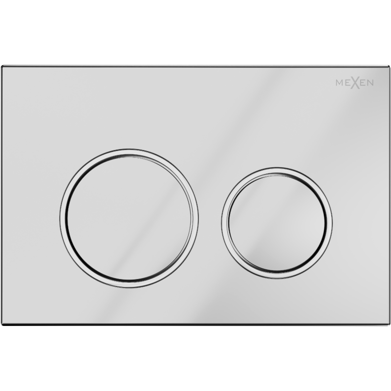 Mexen Fenix 07 XS przycisk spłukujący, chrom błyszczący - 600701