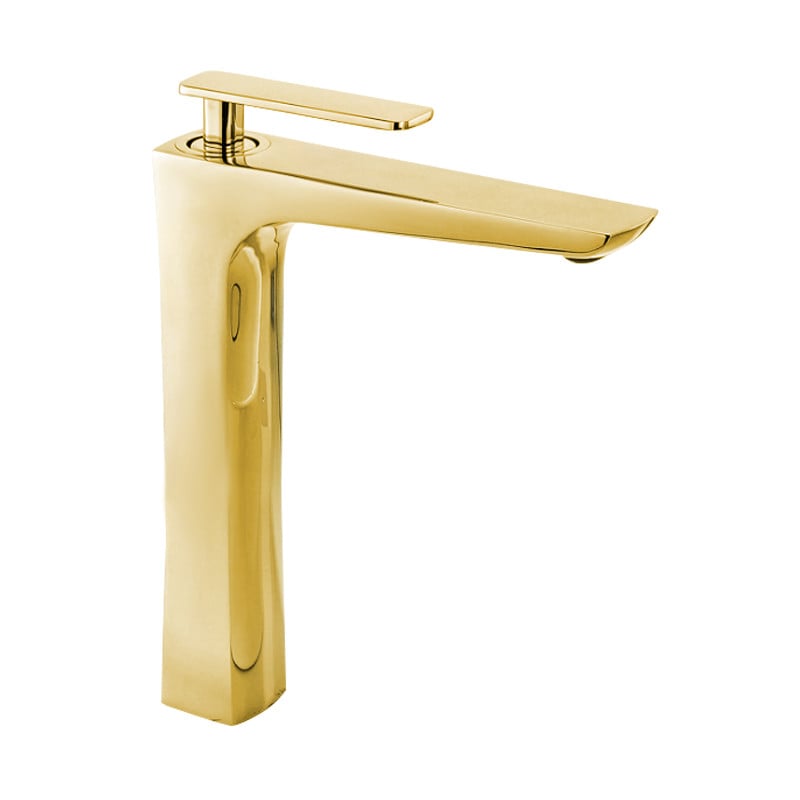 Mexen Indus bateria umywalkowa wysoka, złota - 744610-50