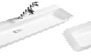 Mexen Lili umywalka nablatowa 81 x 47 cm, biała - 21138100