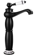 Mexen Draco bateria umywalkowa wysoka, czarna - 745410-70