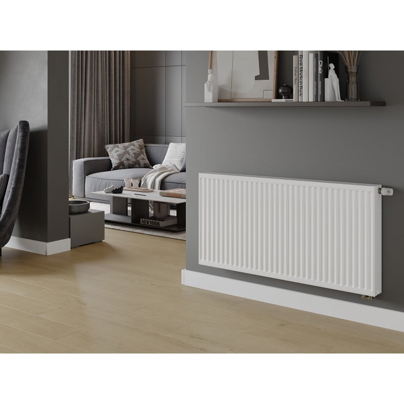Mexen CV22 grzejnik płytowy 900 x 1300 mm, podłączenie dolne, 2970 W, biały - W622-090-130-00