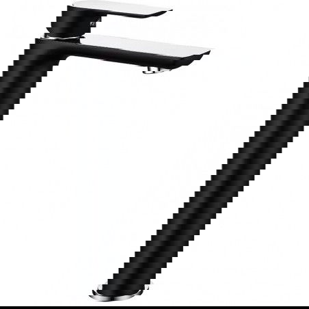 Mexen Alfa bateria umywalkowa wysoka, czarna/chrom - 745710-71