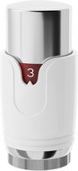 Mexen Uni-H głowica termostatyczna do grzejnika, biała/chrom - W900-000-21