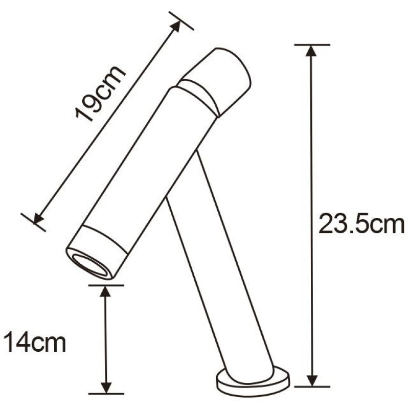 Mexen Astro bateria umywalkowa, czarna - 746900-70