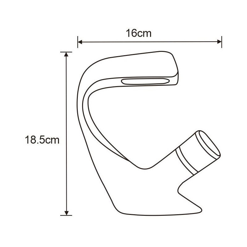 Mexen Cardo bateria umywalkowa, czarna - 747200-70