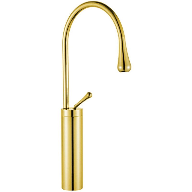 Mexen Dorado bateria umywalkowa wysoka, złota - 747310-50