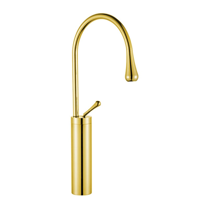 Mexen Dorado bateria umywalkowa, złota - 747310-50