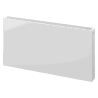 Mexen Flat CF22 grzejnik płytowy 300 x 1400 mm, podłączenie boczne, 1261 W, biały - W422F-030-140-00