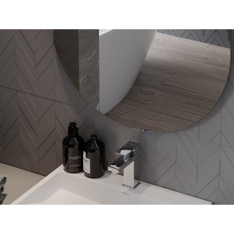 Mexen Alto lustro łazienkowe okragłe 80 cm - 9853-080-080-000-00