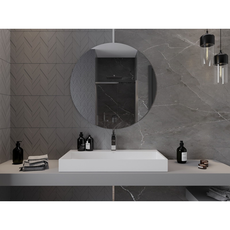 Mexen Alto lustro łazienkowe okragłe 90 cm - 9853-090-090-000-00