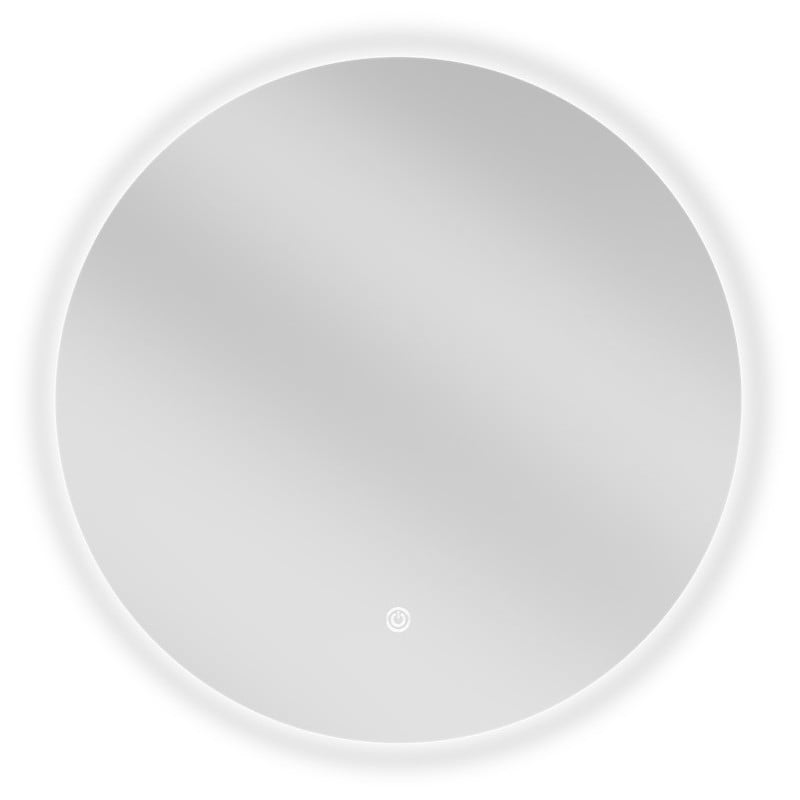 Mexen Erg lustro łazienkowe podświetlane, okragłe 50 cm, LED 6000K, antypara - 9823-050-050-611-00