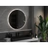 Mexen Erg lustro łazienkowe podświetlane, okragłe 90 cm, LED 6000K, antypara - 9823-090-090-611-00