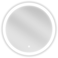 Mexen Oro lustro łazienkowe podświetlane, okragłe 60 cm, LED 6000K, antypara - 9824-060-060-611-00