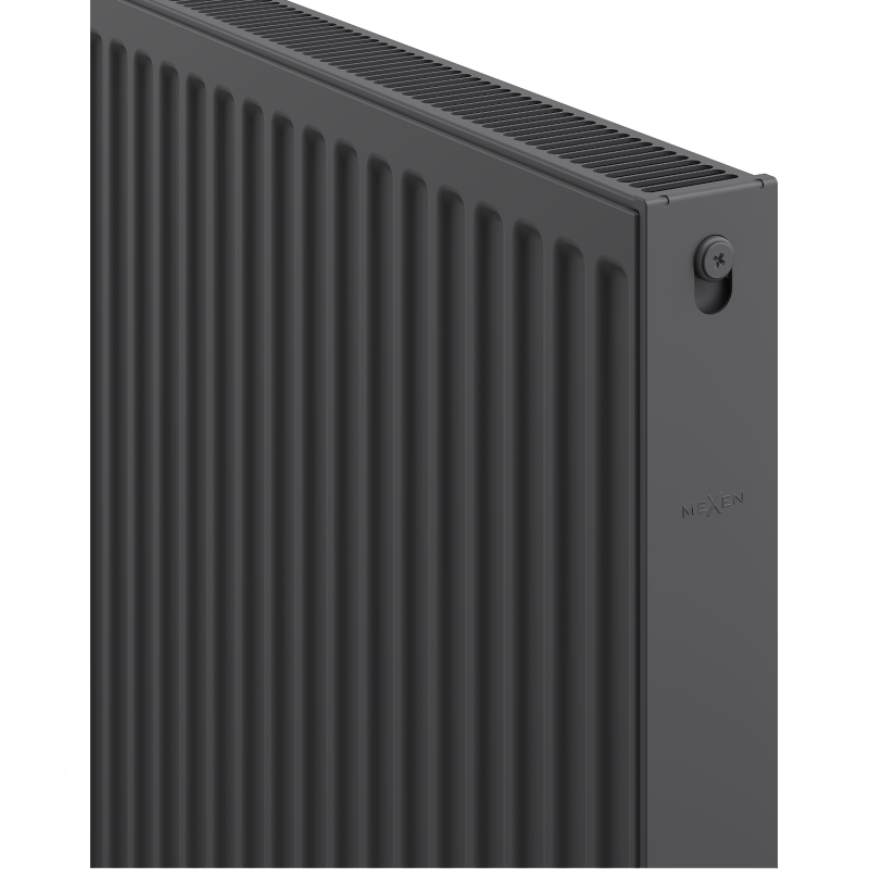 Mexen C21 grzejnik płytowy 400 x 1000 mm, podłączenie boczne, 926 W, antracyt - W421-040-100-66