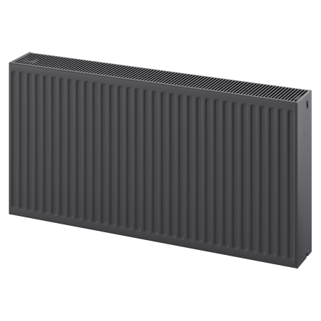 Mexen C33 grzejnik płytowy 400 x 2400 mm, podłączenie boczne, 4053 W, antracyt - W433-040-240-66