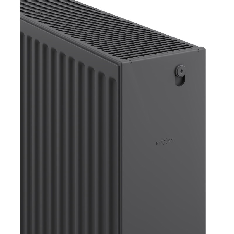 Mexen C33 grzejnik płytowy 600 x 1400 mm, podłączenie boczne, 3268 W, antracyt - W433-060-130-66