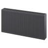 Mexen C33 grzejnik płytowy 900 x 2400 mm, podłączenie boczne, 7637 W, antracyt - W433-090-240-66