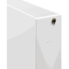 Mexen Flat CVF33 grzejnik płytowy 300 x 600 mm, podłączenie dolne, 744 W, biały - W633F-030-060-00
