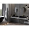 Mexen Loft lustro łazienkowe okragłe 65 cm, rama złota szczotkowana - 9850-065-065-000-50
