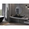 Mexen Loft lustro łazienkowe okragłe 95 cm, rama złota szczotkowana - 9850-095-095-000-50