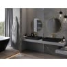 Mexen Loft lustro łazienkowe okragłe 75 cm, rama złota szczotkowana - 9850-075-075-000-50