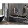 Mexen Loft lustro łazienkowe okragłe 70 cm, rama złota szczotkowana - 9850-070-070-000-50