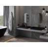 Mexen Loft lustro łazienkowe owalne 70 x 50 cm, rama złota szczotkowana - 9851-070-050-000-50